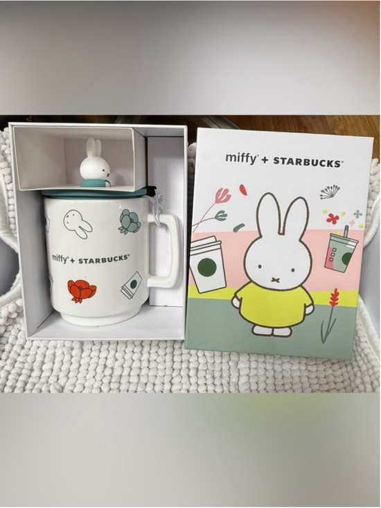 Starbucks Other - Starbucks x Miffy Limited Edition Ceramic Mug With 3D Miffy Lid 2026 Collection